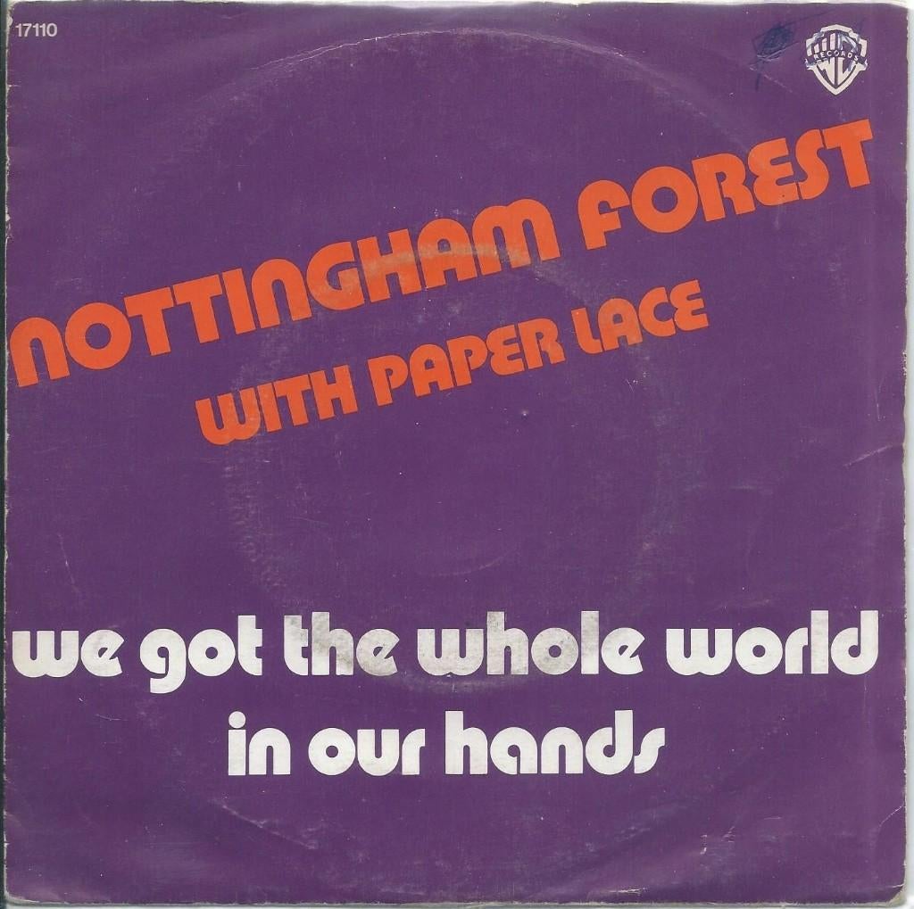 Vinyl Single Nottingham Forest, Cd's en Dvd's, Vinyl Singles, Ophalen of Verzenden, Gebruikt, Pop