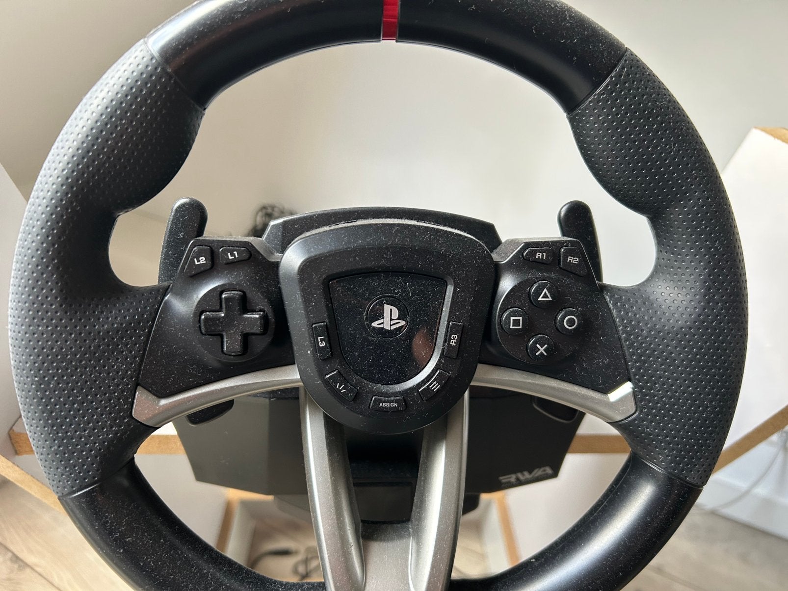 Ps5 stuur met houder., Spelcomputers en Games, Ophalen, Zo goed als nieuw