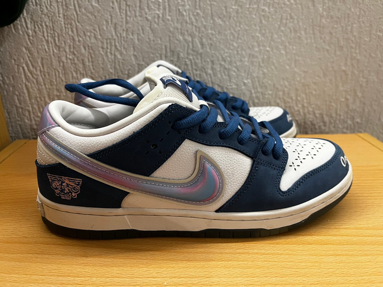 Niks sb Dunk low Born x raised one block at a time, Kleding | Dames, Schoenen, Blauw, Ophalen of Verzenden, Sneakers of Gympen