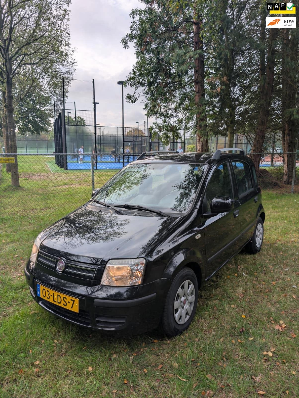 Fiat Panda 1.2 Edizione Cool Airco , Nap , nieuwe apk, Auto's, Euro 5, Gebruikt, 1242 cc, Zwart