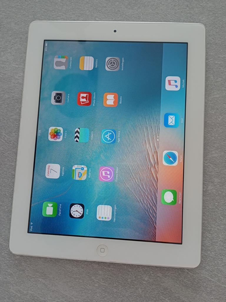iPad uit 2011 WiFi-only model A1395, Computers en Software, Apple iPads, Gebruikt, Apple iPad, Wit, 16 GB