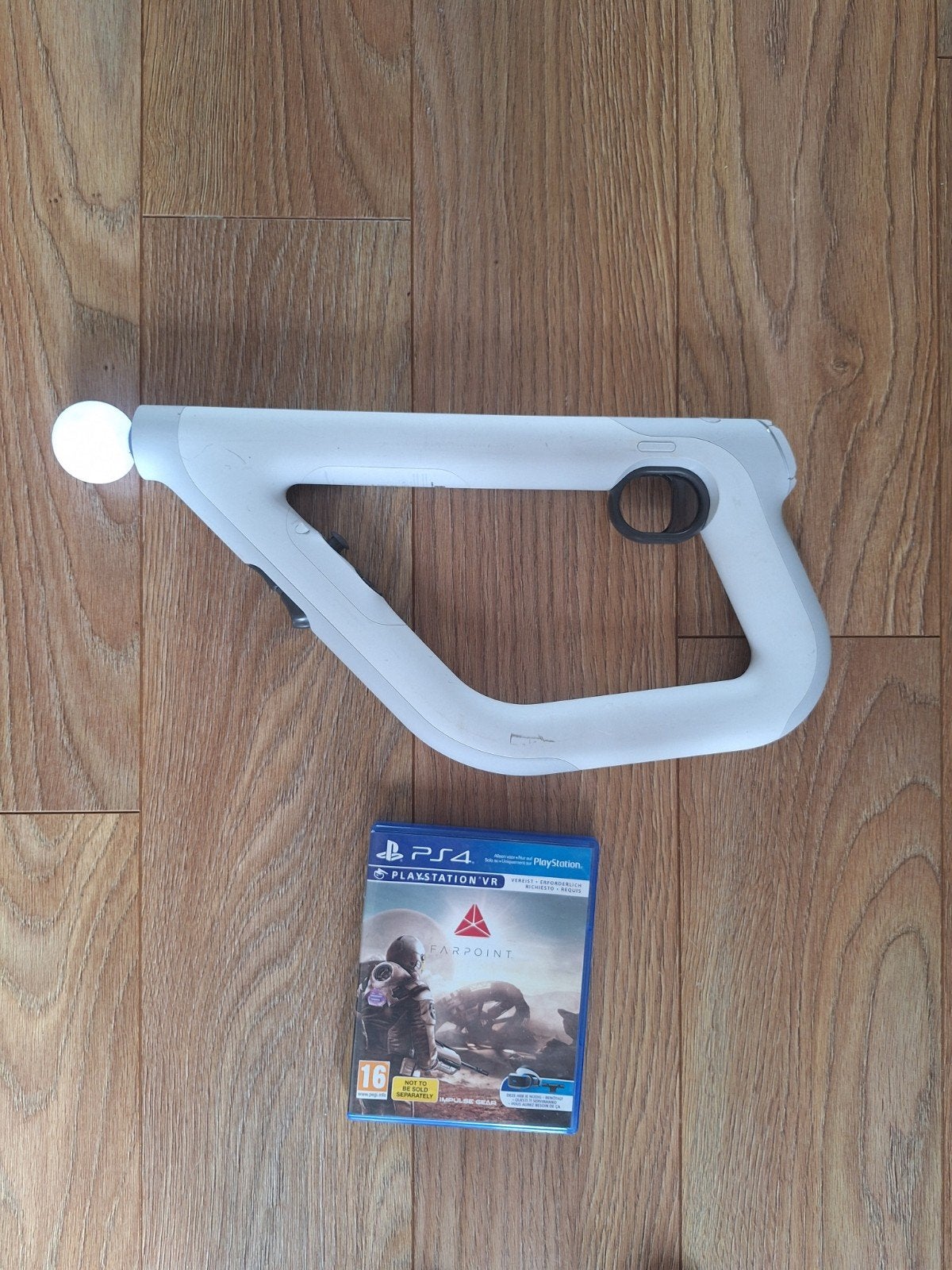 PlayStation VR Aim Controller met Farpoint PS4 Game, Met games, Support@playstation.com, Ophalen of Verzenden, Met 1 controller