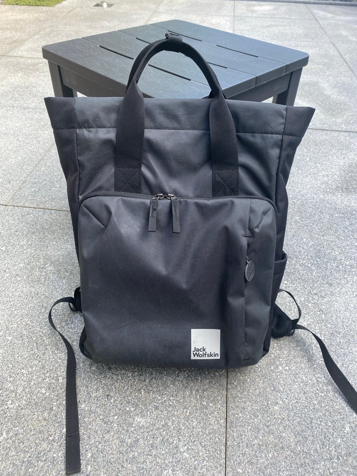 Jack Wolfskin Draagtas/Rugzak met Laptopvak - Waterafstotend, Gebruikt, 25 tot 40 cm, Ophalen of Verzenden, Waterdicht