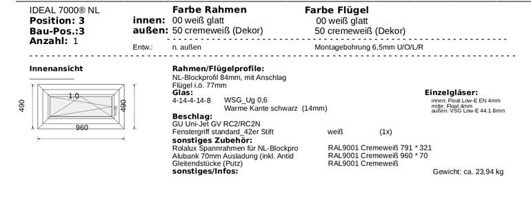 Kunststof kozijnen RAL 9001 met tripleglas, Doe-het-zelf en Verbouw, Kozijnen en Schuifpuien, Ophalen, Kunststof, Nieuw, Inclusief glas