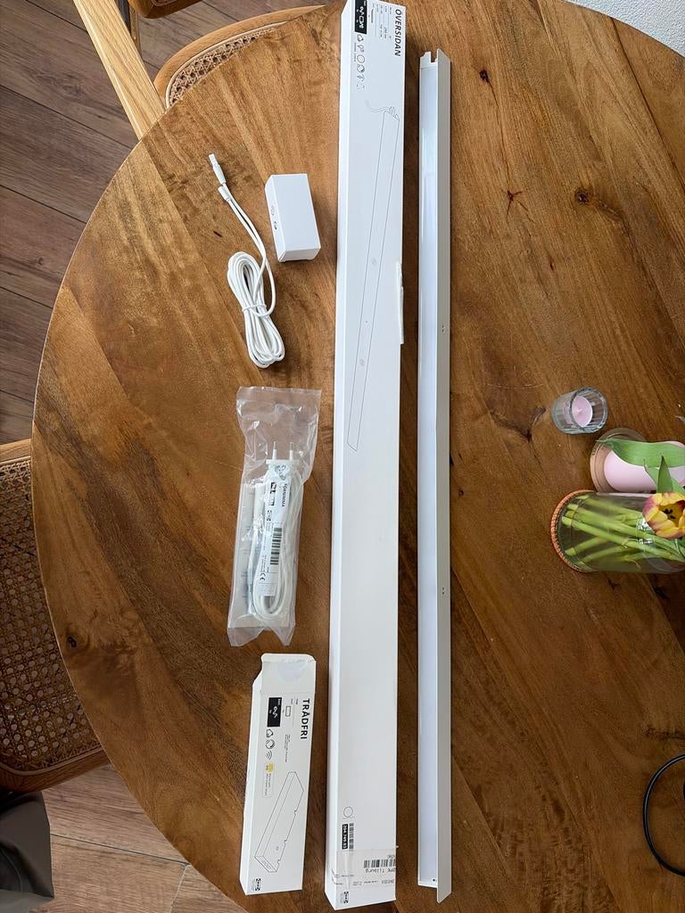Twee IKEA OVERSIDAN LED-verlichting met TRÅDFRI driver, Ophalen, Nieuw