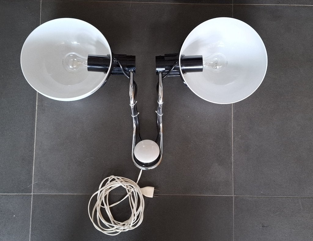 Libellule design wandlamp Guzzini, italie 1970 en andere, Ophalen of Verzenden