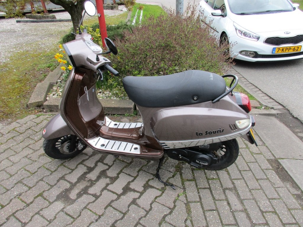 Retro scooter brom 45 km leuke scooter, Gebruikt, Onbekent, La Sauris, Maximaal 45 km/u