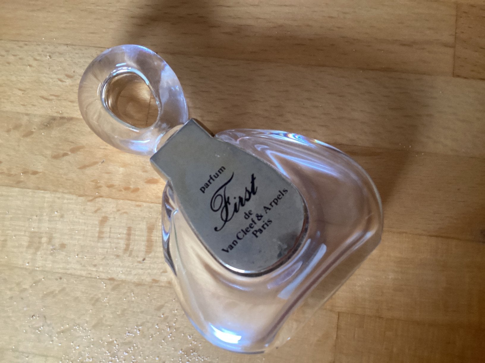 Van Cleef & Arpels Parfum .. leeg hoog 8.5 cm, Ophalen of Verzenden, Zo goed als nieuw, Parfumfles