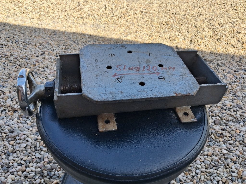 verstelbare machineklemsteun, geen kruistafel., Ophalen of Verzenden, Gebruikt