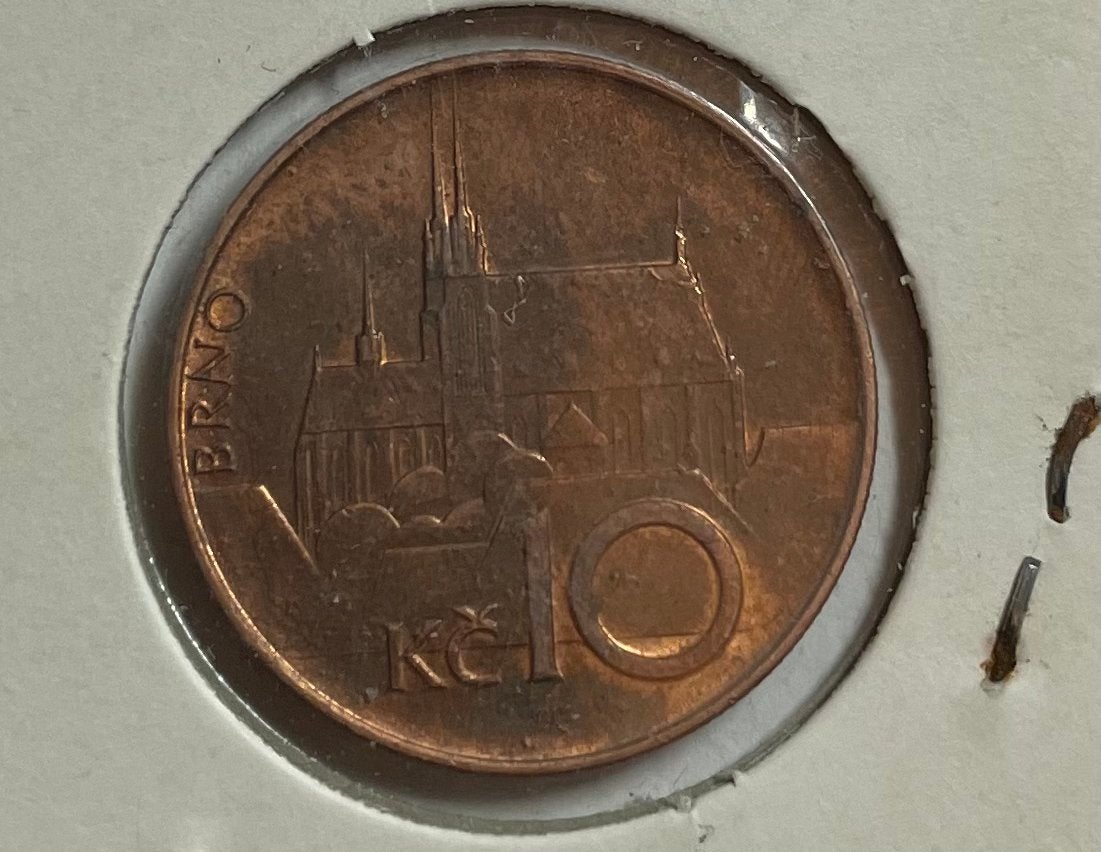 10 korun Tsjechië 1995, Ophalen of Verzenden
