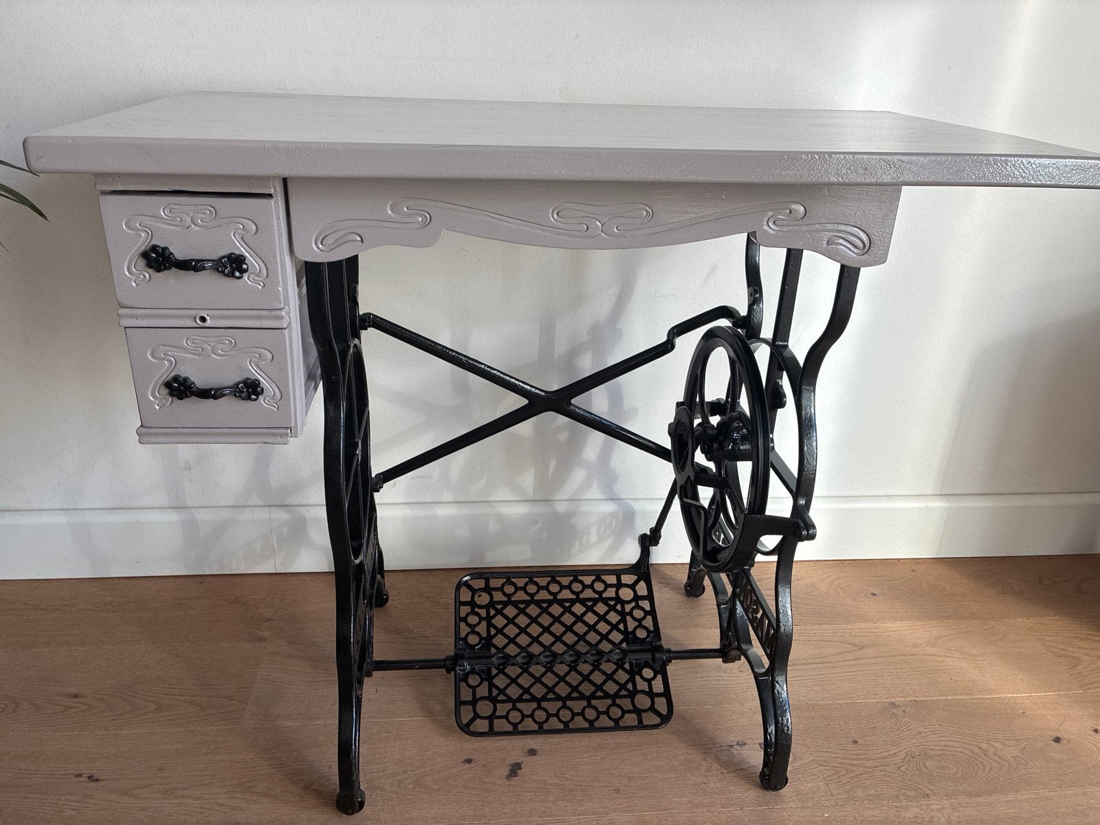 Vintage Naaimachine Tafel - Mason Mfg Co, Ophalen