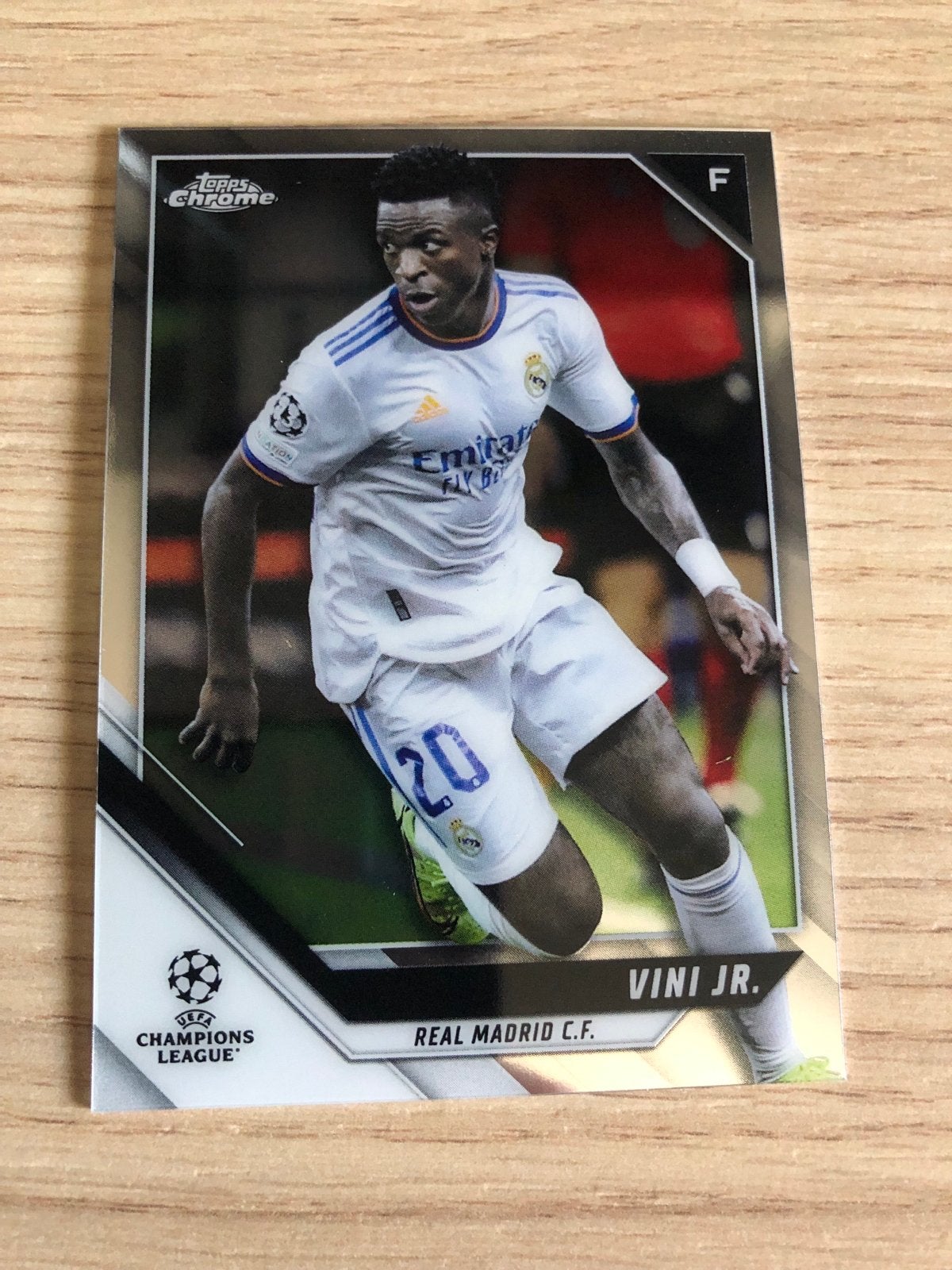 Panini & Topps voetbalplaatjes Vinicius Jr., Verzamelen, Sportartikelen en Voetbal, Zo goed als nieuw, Spelerskaart, Buitenlandse clubs