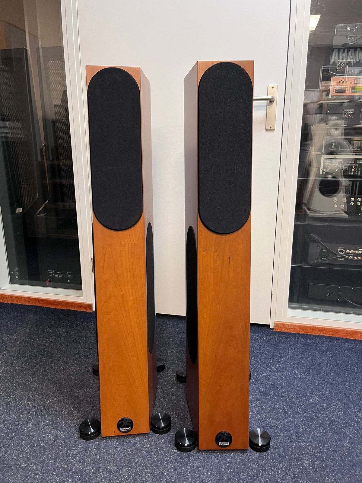 Audio Physic Scorpio 25 Vloerstaande Luidsprekers Kersenhout, Gebruikt, ., ., 120 watt of meer