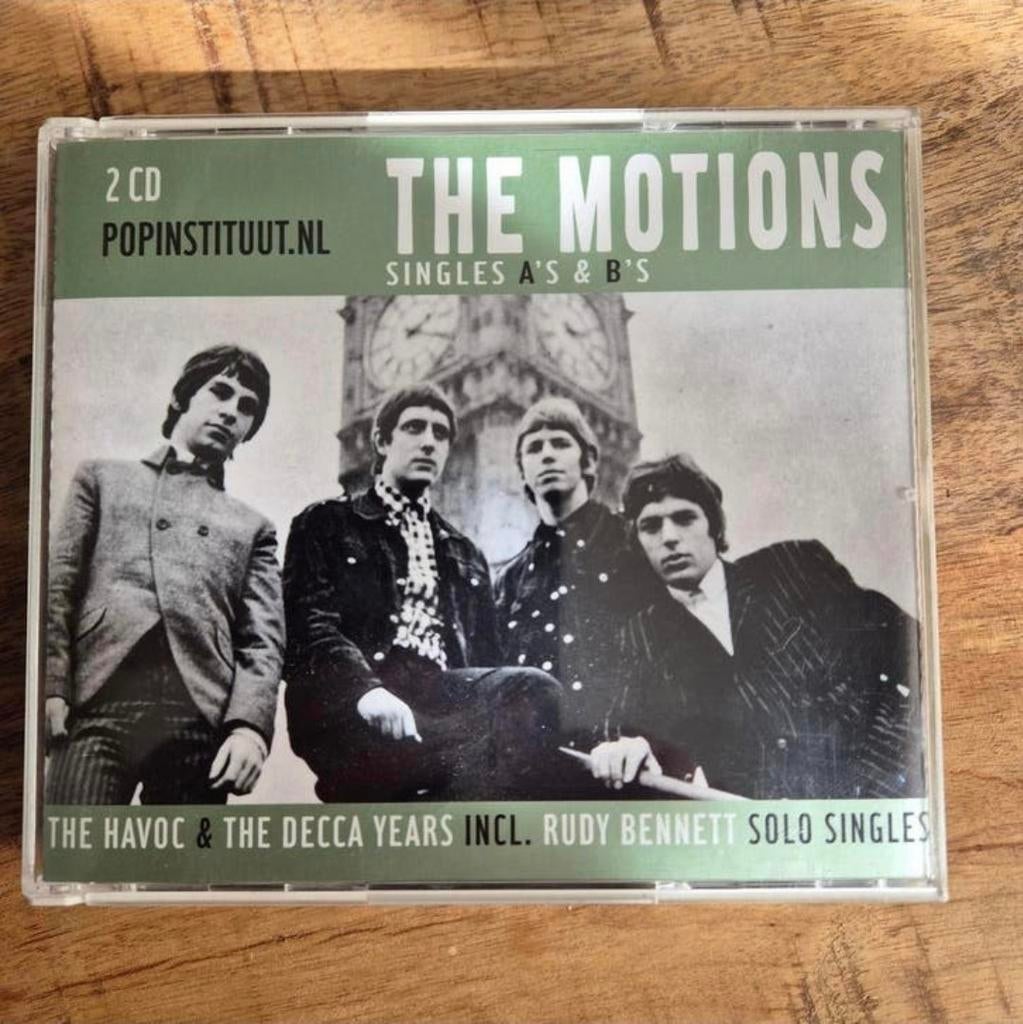 The Motions - Singles A's & B's (2 CD) - Popinstituut, Ophalen of Verzenden, Gebruikt, Boxset