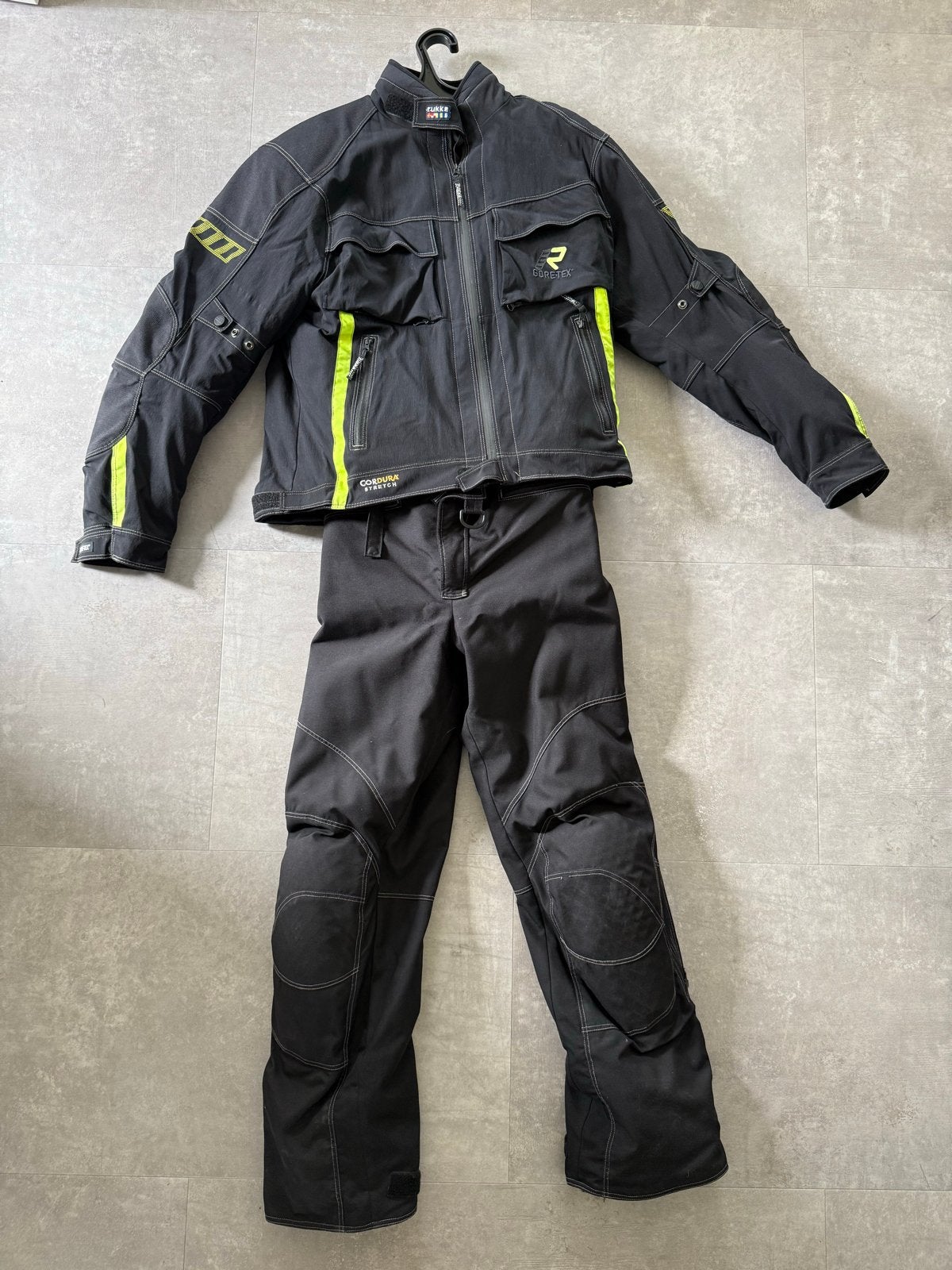 Rukka GoreTex- Cordura - Jas 56 - broek 54, Ophalen of Verzenden, Gedragen, Maat 52/54 (L), Zwart