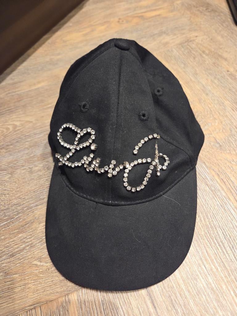 Zwarte Liu Jo pet met strass logo, Liu Jo, Pet, Gedragen, One size fits all