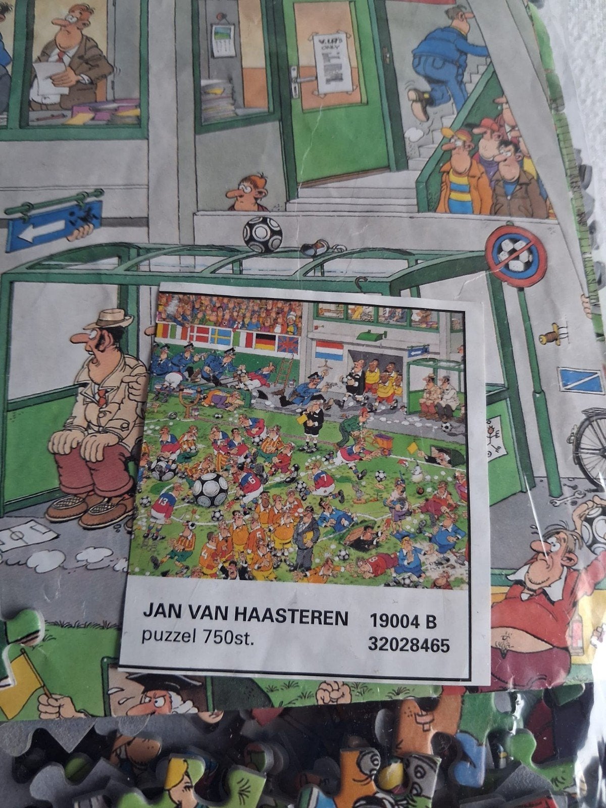 puzzel Jan van Haasteren 750 stukjes voetbal, Boeken, Ophalen of Verzenden