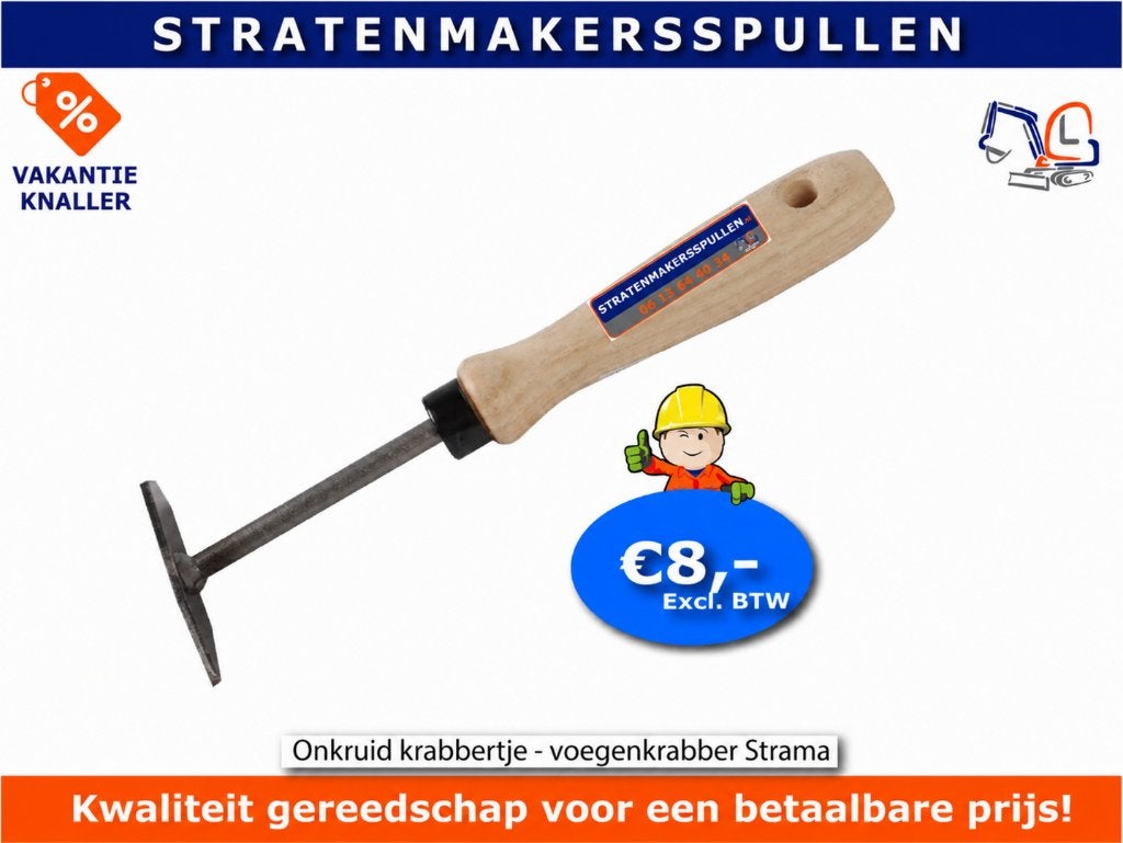 Onkruid krabbertje - voegenkrabber Strama, Ophalen of Verzenden, Nieuw