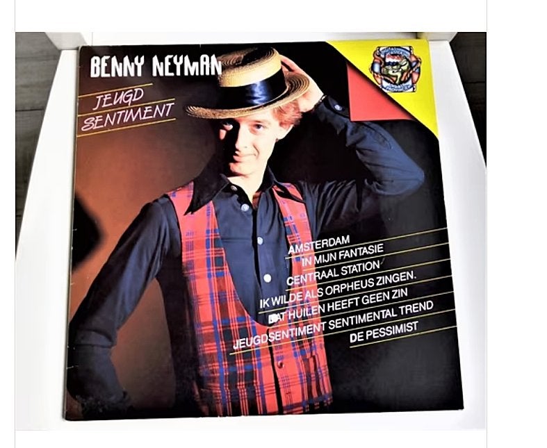 original lp-benny neyman-jeugdsentiment *1987*, Overige genres, 1980 - 1989, Ophalen of Verzenden, Zo goed als nieuw