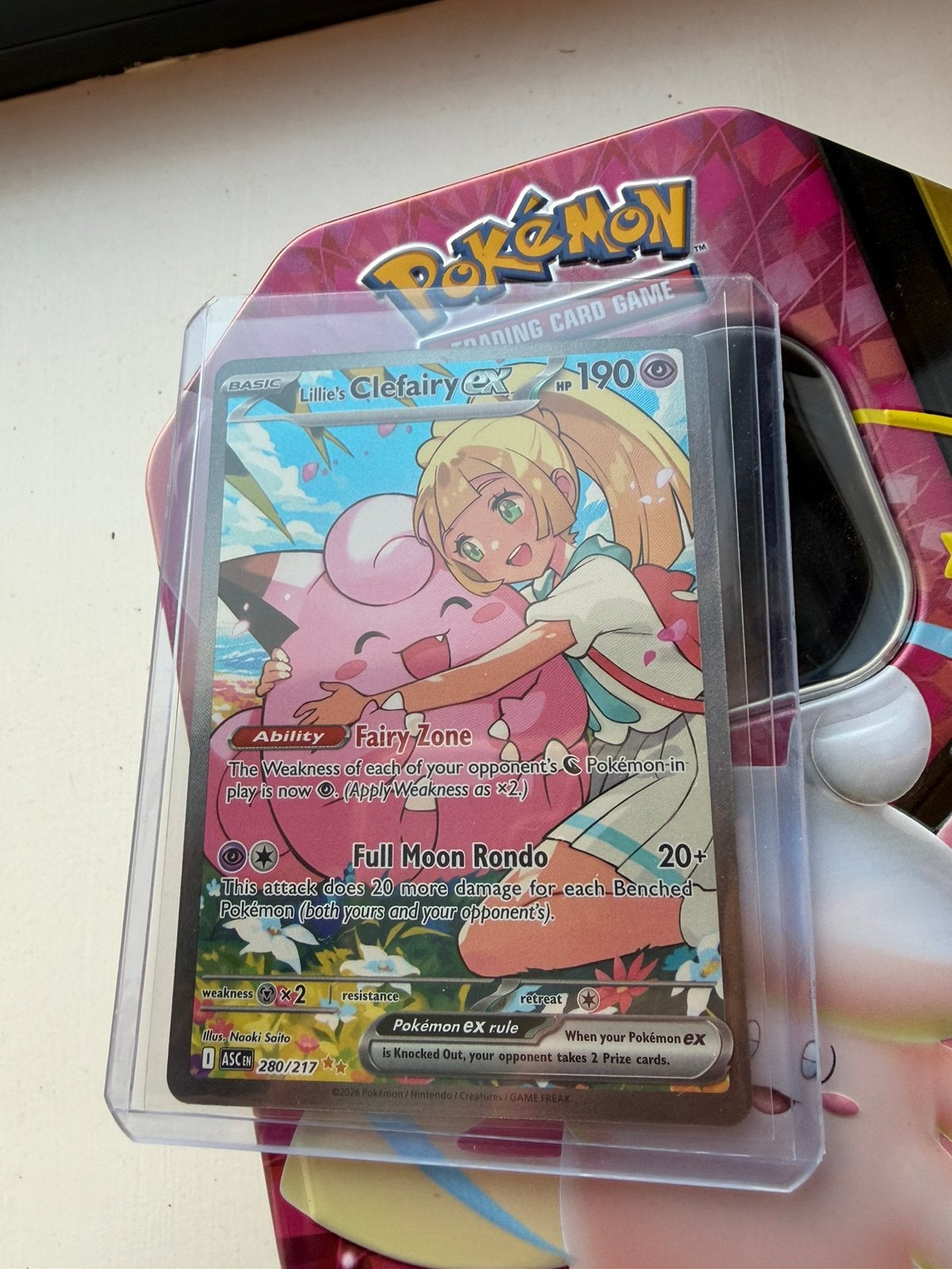 Lillie’s Clefairy ascended heroes SIR, Ophalen of Verzenden, Nieuw