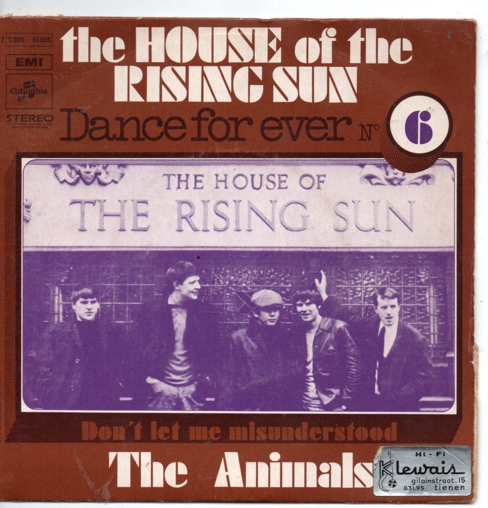 the animals, 7 inch, Ophalen of Verzenden, Zo goed als nieuw, Pop