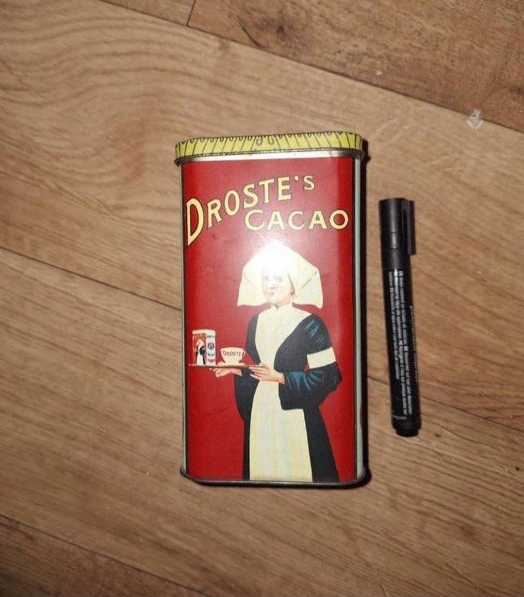 Vintage Droste Cacao en Pastilles Blik - Haarlem, Ophalen of Verzenden