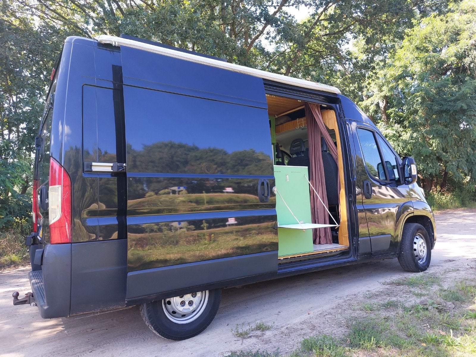 Fiat Ducato L2H2 zelfbouw camper half-automaat, Caravans en Kamperen, Chemisch toilet, Half-automaat, Fiat, Diesel