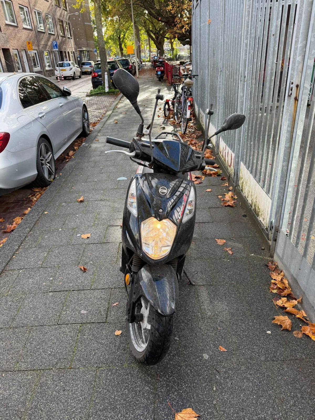 SYM Orbit II 50 Scooter - Zwart, Goede Staat, Fietsen en Brommers, Ophalen, Gebruikt, Benzine, SYM