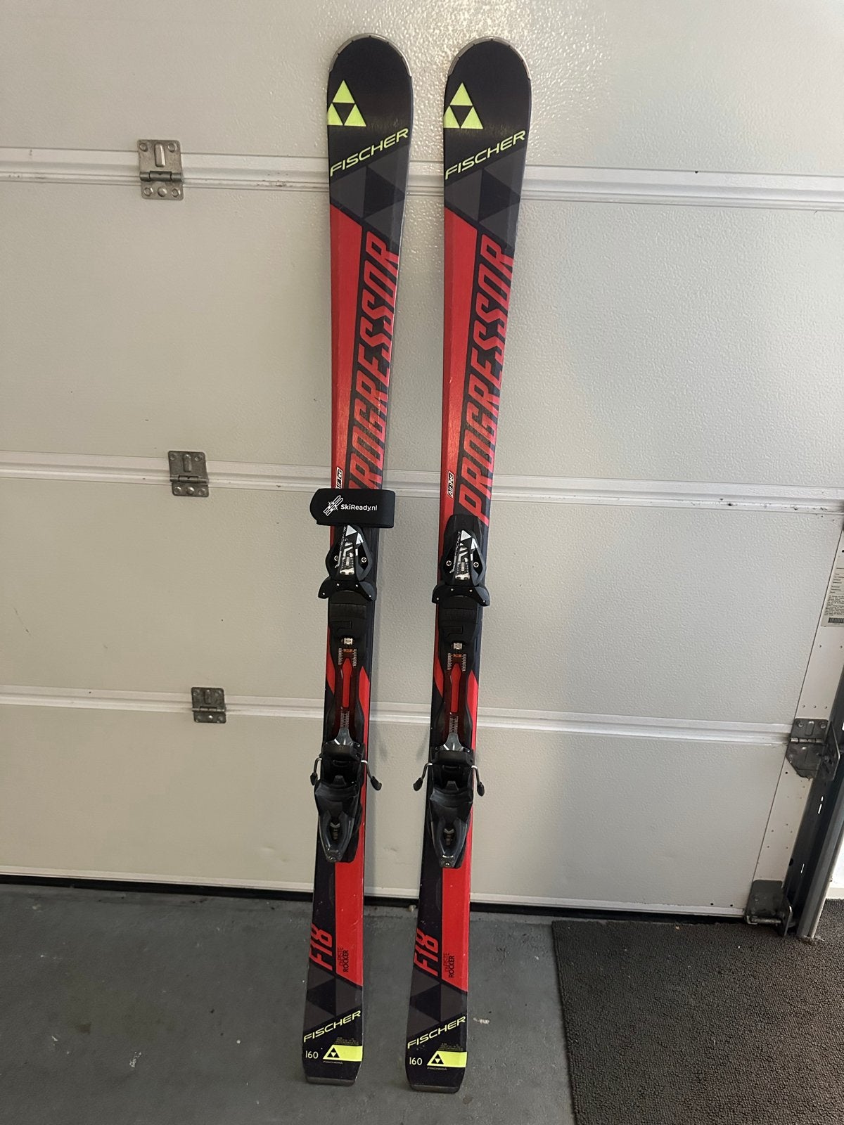 Fischer Ski's 160 cm - Net gewaxt en geslepen, 140 tot 160 cm, Fischer, Ophalen of Verzenden, Zo goed als nieuw