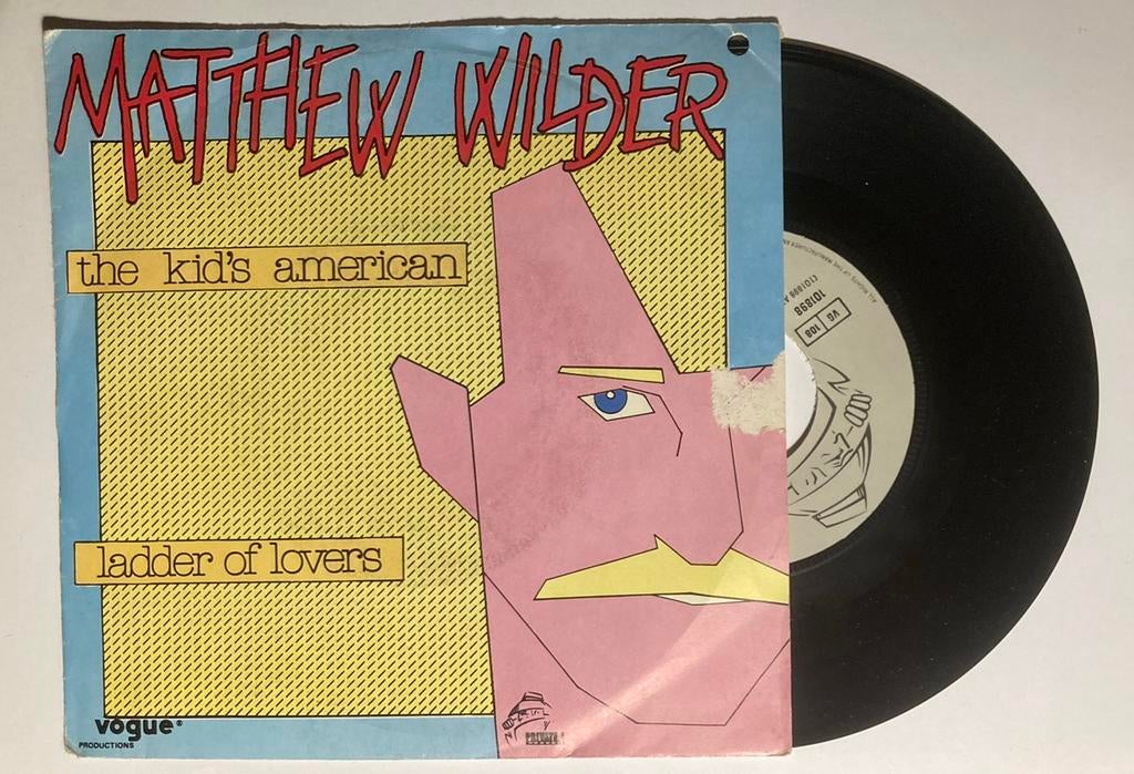 Vinyl single Matthew Wilder - The kid’s american, Gebruikt, 7 inch, Single, Ophalen of Verzenden