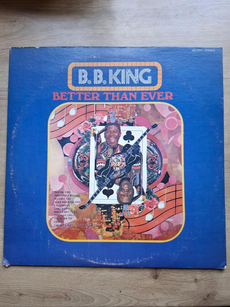 B.b King- better than ever, Cd's en Dvd's, Vinyl | Jazz en Blues, 1960 tot 1980, Gebruikt, Verzenden, 12 inch