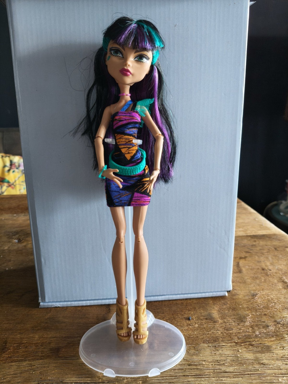 Nieuw! Transparante Universele Poppenstandaard (Monster High, Ophalen of Verzenden, Nieuw, Accessoires