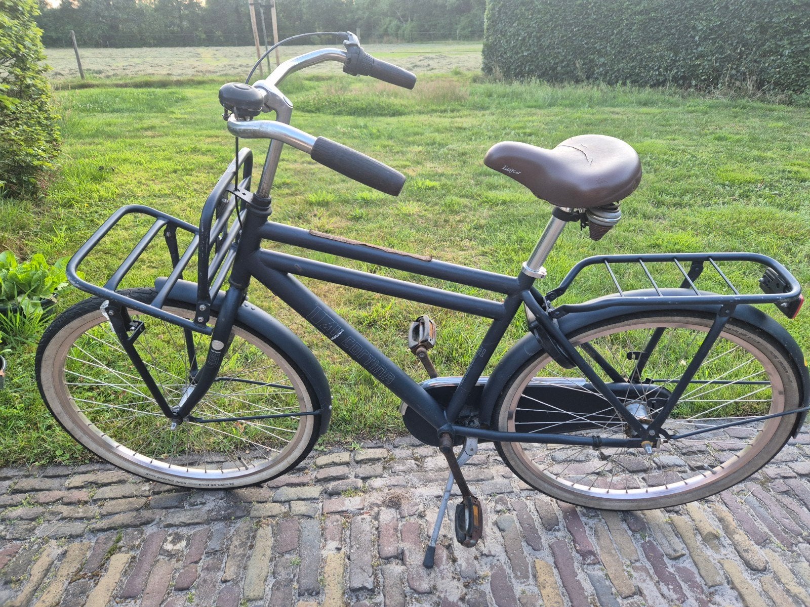 Cortina U4 transport, Terugtraprem, Gebruikt, Cortina U4 transportfiets, Versnellingen