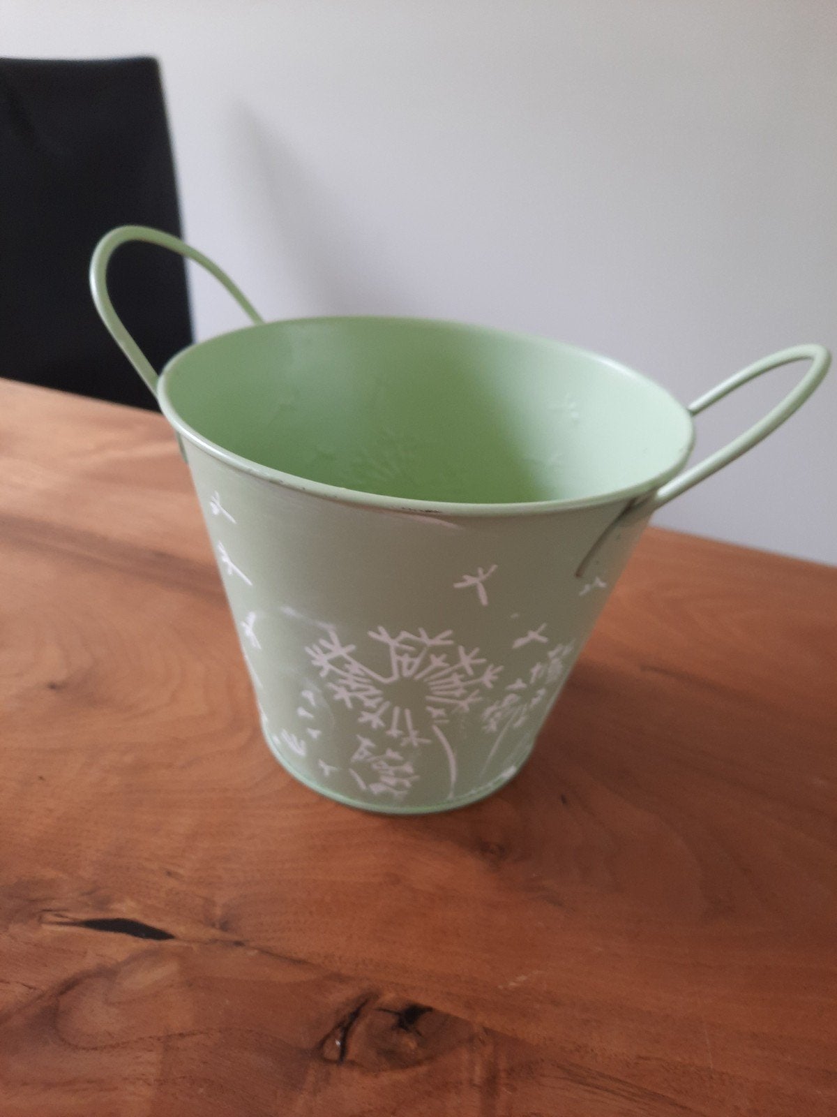 Zinken plantenbakje bakje NIEUW d 13cm en h 11cm, Ophalen of Verzenden