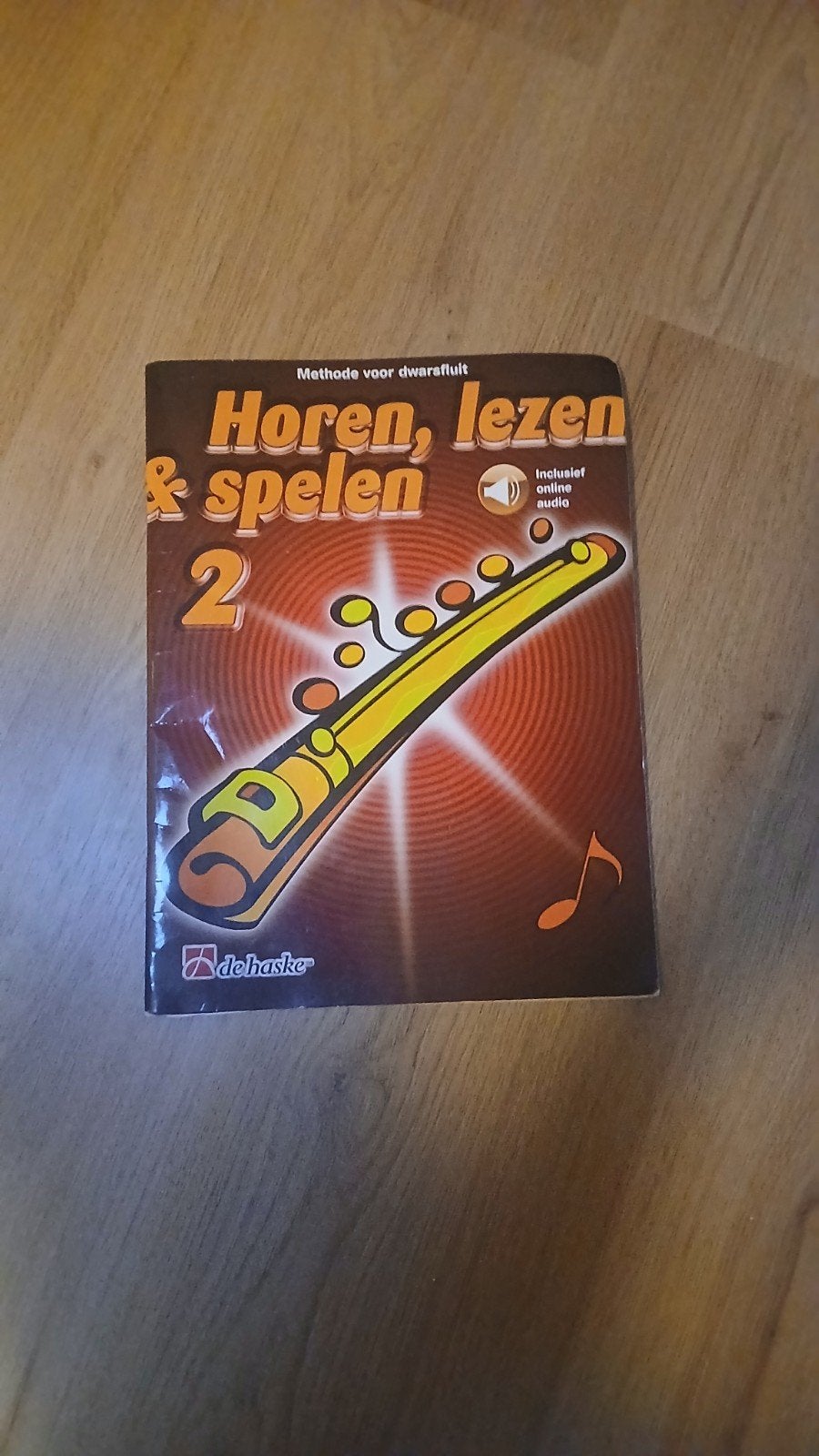 Horen, lezen & spelen 2 - Methode voor dwarsfluit, Ophalen, Gebruikt, Overige genres, Les of Cursus