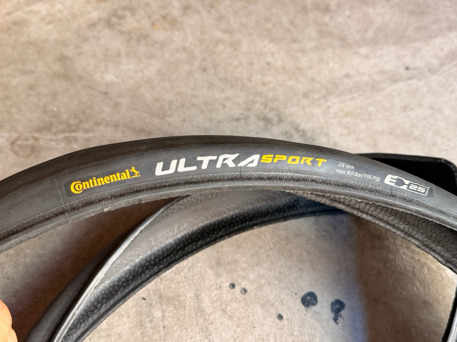 Continental Ultra Sport 3 700x28C (28-622) racefiets banden, Ophalen of Verzenden, Zo goed als nieuw, Racefiets