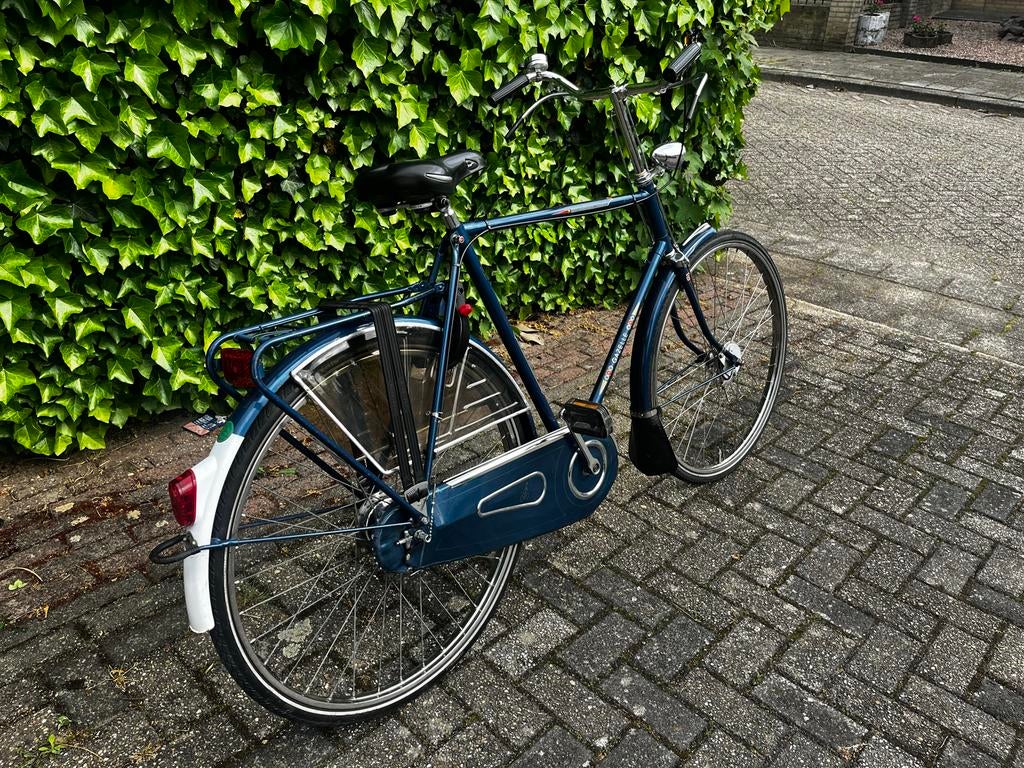 Zeldzame Gazelle Impala herenfiets - Klassiek Blauw, Fietsen en Brommers, Ophalen of Verzenden, Zo goed als nieuw, Gazelle