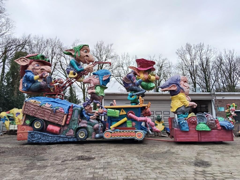 Carnavalswagen/ Feestwagen in prijs verlaagd!, Eén persoon