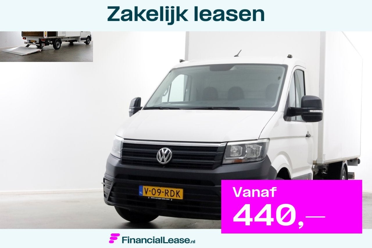 Volkswagen Crafter 35 2.0 TDI 140pk Bakwagen met laadklep en, Voorwielaandrijving, Dealer onderhouden, Electronic Stability Program (ESP)