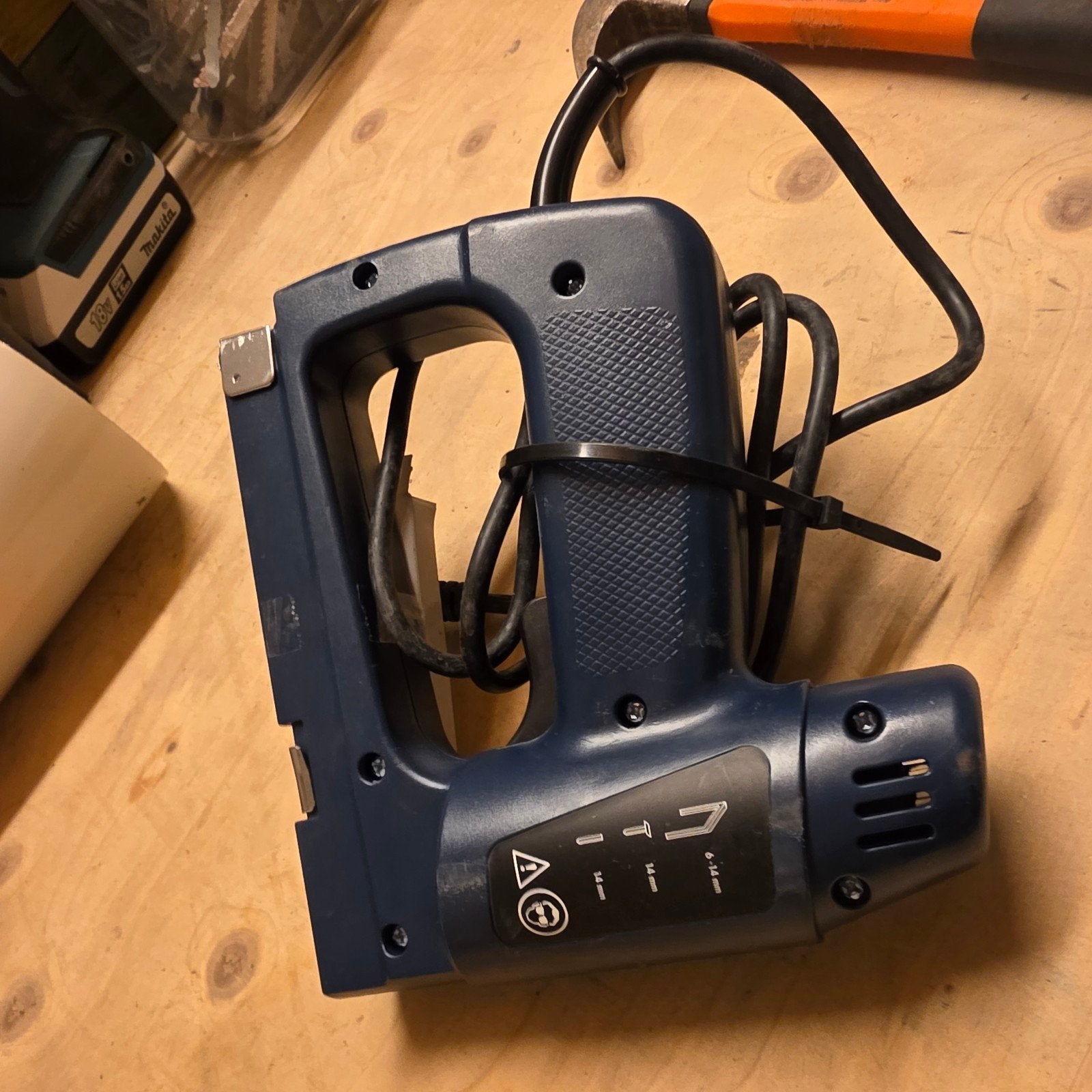 Top Craft TET-200 Tacker/Nietmachine, Ophalen of Verzenden, Gebruikt, Tacker/nietmachine, Overige merken