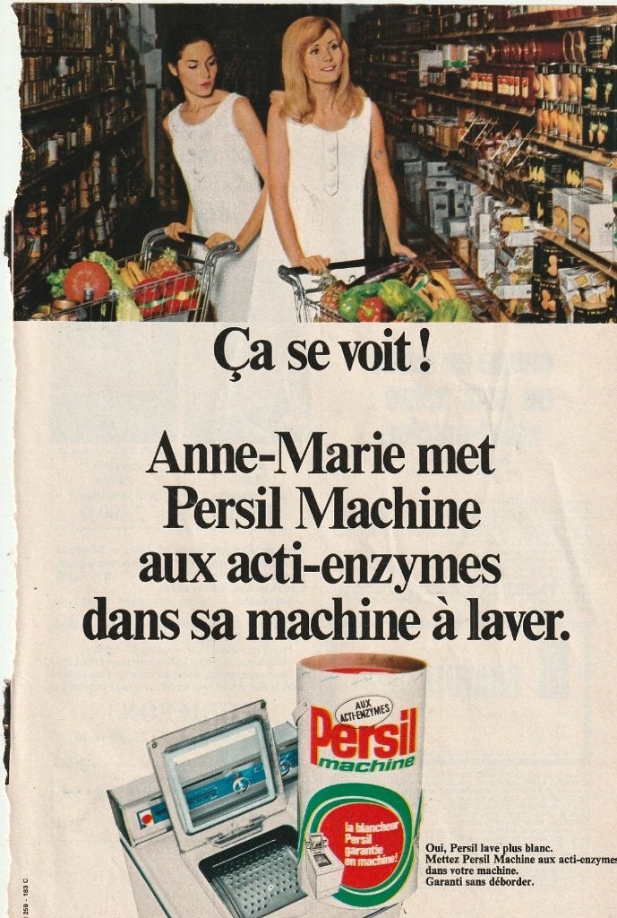 Retro reclame 1970 Persil wasmiddel voor Anne-Marie, Verzamelen, Verzenden, Overige typen