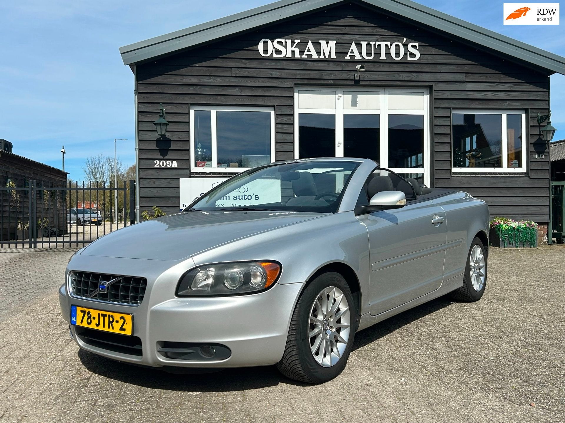 Volvo C70 Convertible 2.4 Kinetic Cabrio Automaat Youngtimer, C70, Gebruikt, Cabriolet, 4 stoelen