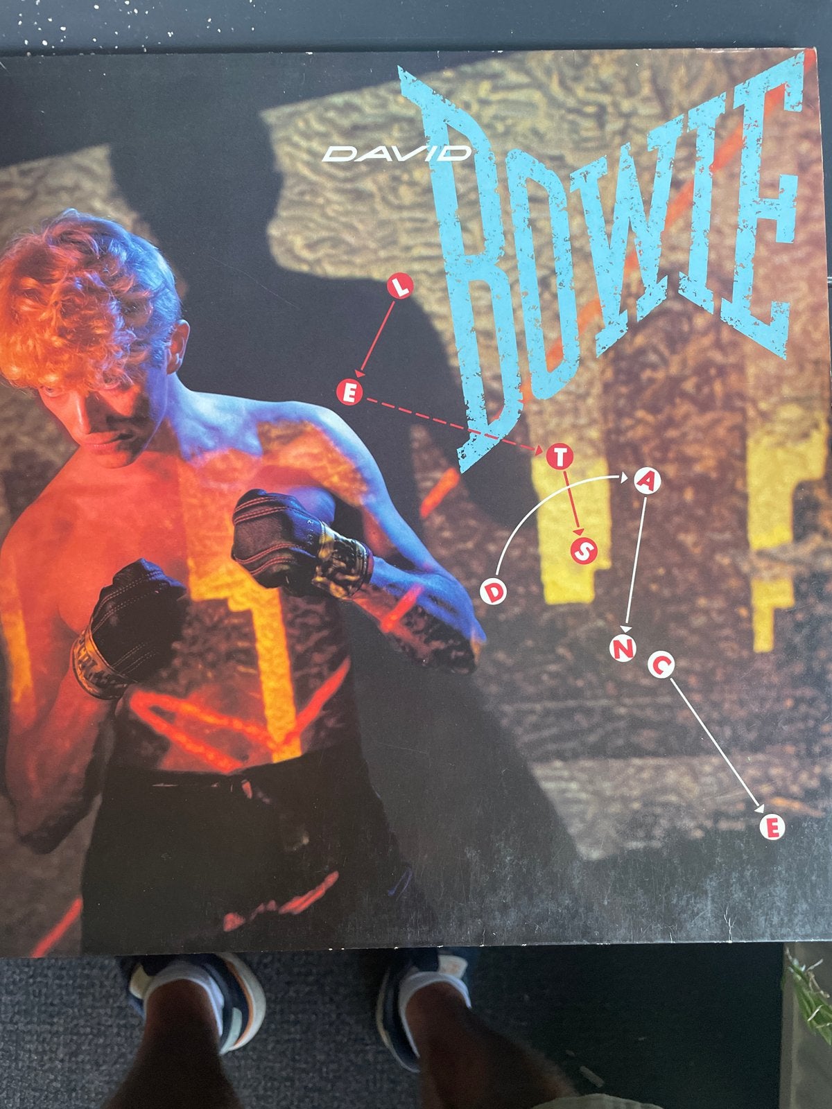 David Bowie - Let's Dance LP (1983) - Pop/Rock Vinyl, Ophalen of Verzenden, Zo goed als nieuw