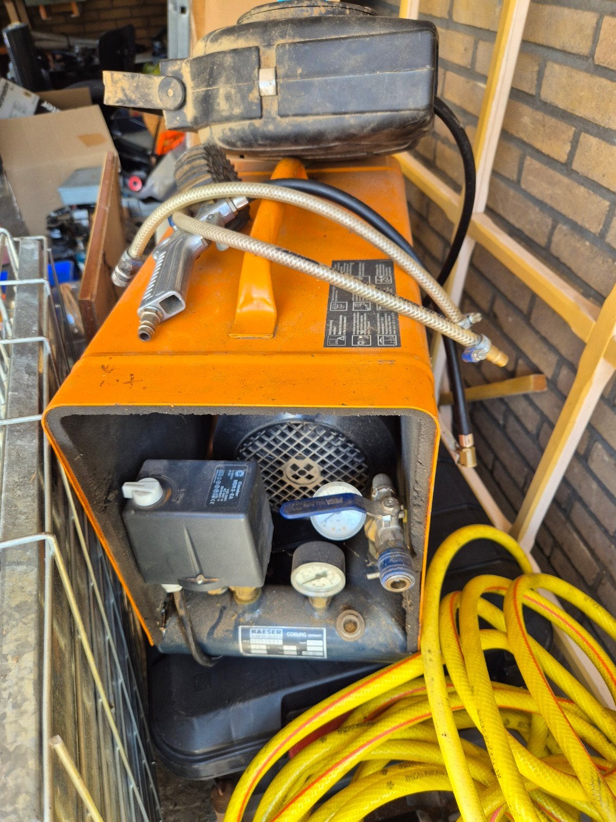 Kaeser Diamant 160 Compressor - Gebruikt, Gebruikt, 6 tot 10 bar, Ophalen of Verzenden, 200 tot 400 liter/min