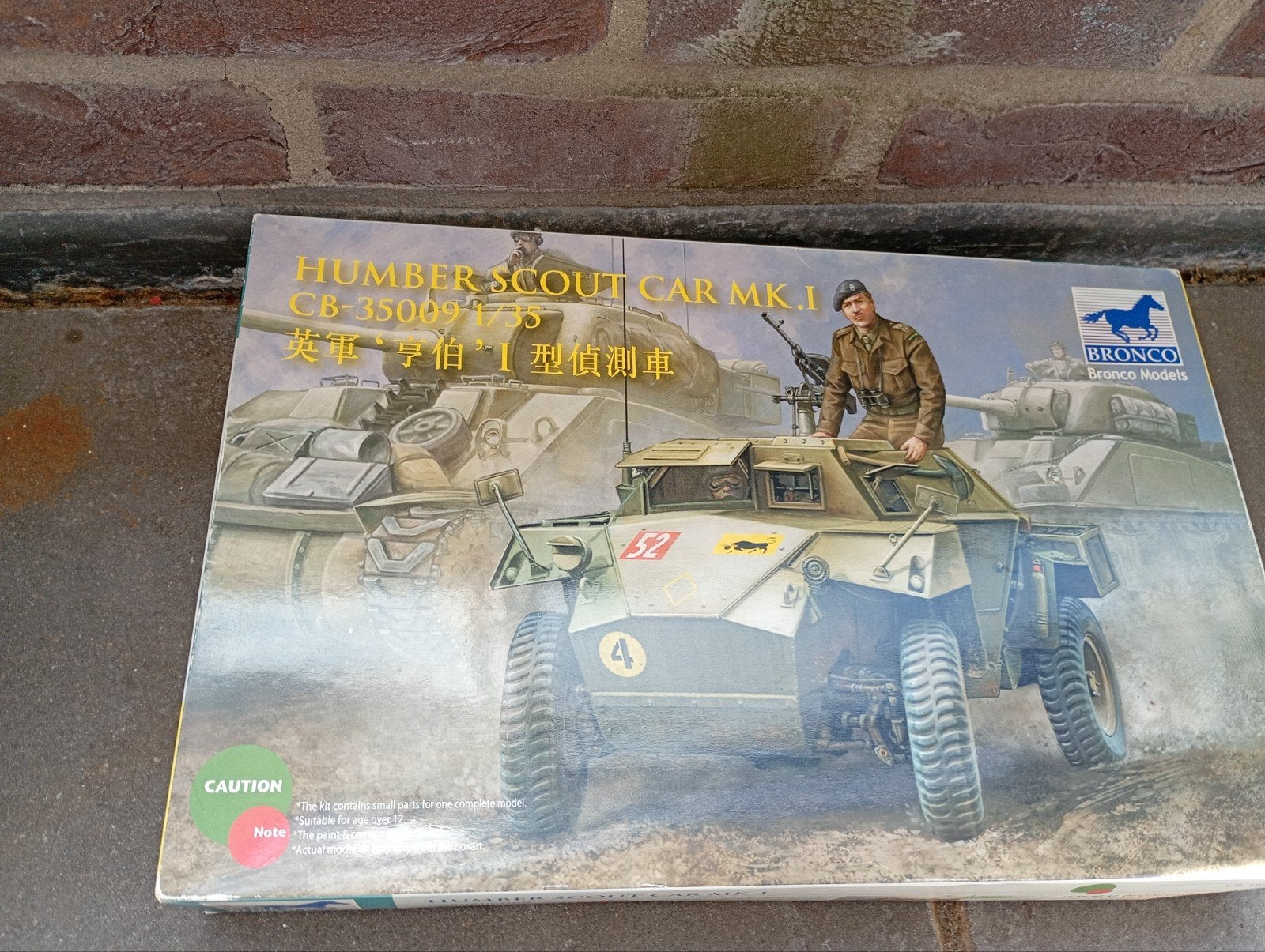 Bronco Models Humber Scout Car MK.I Modelbouwkit, Overige merken, Auto, Verzenden, 1:32 tot 1:50
