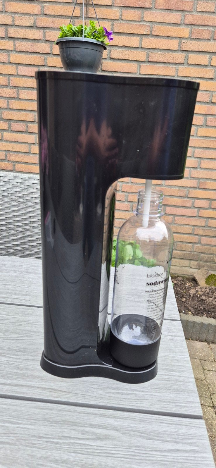 Blokker Sodawater Maker - Zwart, Ophalen, Zo goed als nieuw