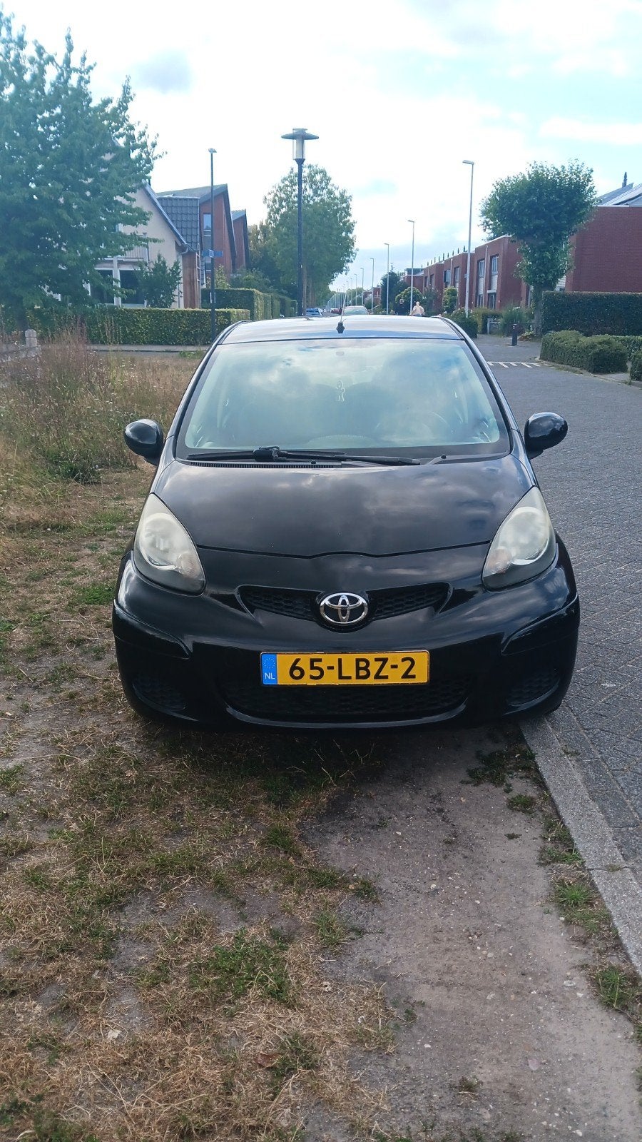 toyota aygo zwart 2010, Auto's, Toyota, Particulier, Te koop