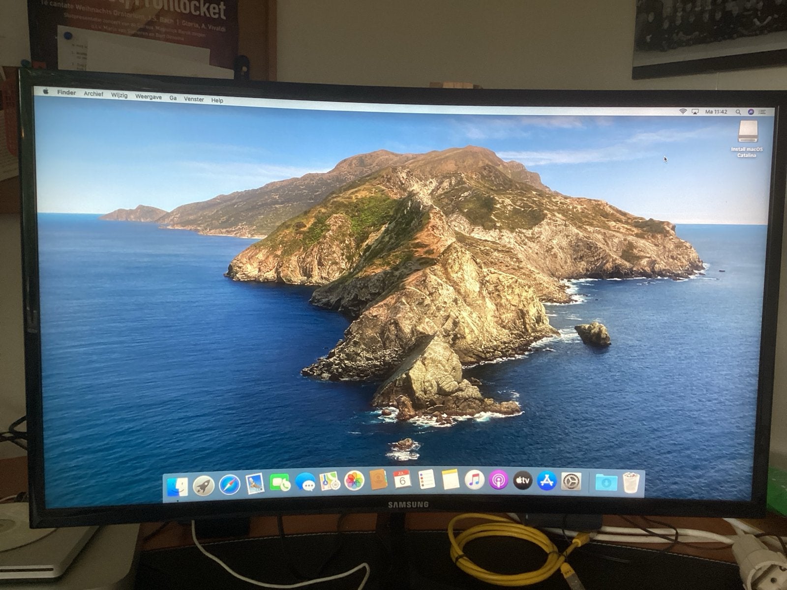 Samsung 27" Breedbeeld Curved Monitor, Ophalen, 3 tot 5 ms, Ultrawide, HDMI