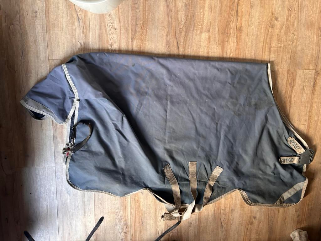 Amigo deken 100gr 5,9 set, Dieren en Toebehoren, Ophalen of Verzenden, Gebruikt, Deken