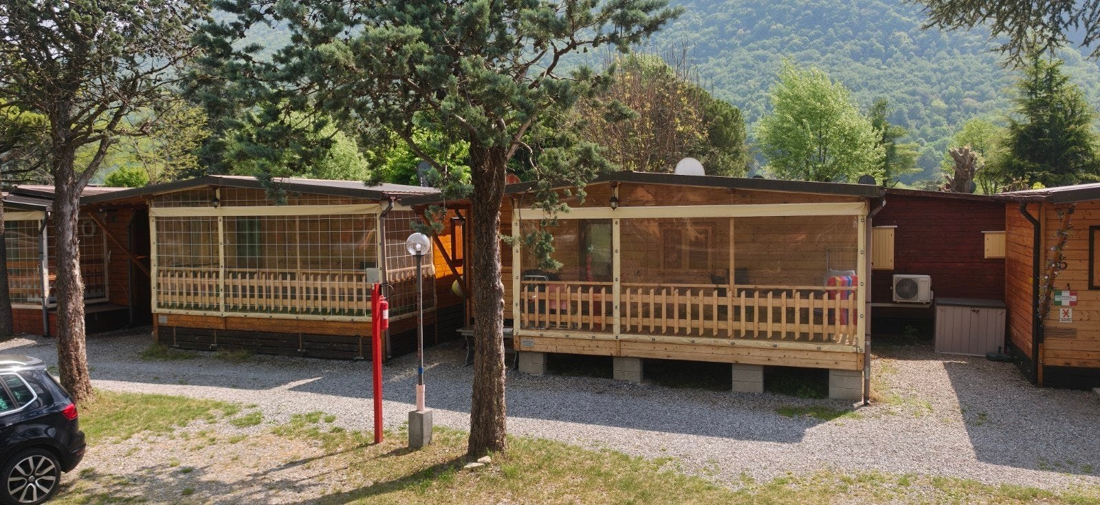 Vakantiechalets te huur Porlezza, Italië,, 5 personen, Airconditioning, 2 slaapkamers, Recreatiepark